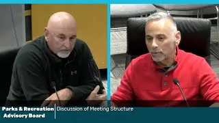 11/11/24 Parks & Recreation Advisory Board