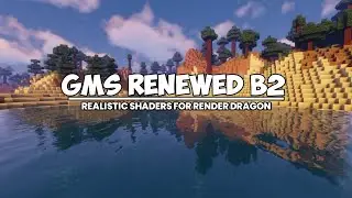 Top 1 Shaders For Mcpe 1.20+ || GMS RENEWED B2 - Realistic Shaders For Render Dragon