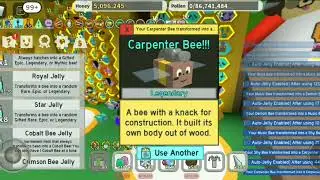 I got buoyant bee per 10K royal jelly! | Roblox | Bee Swarm Simulator