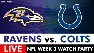 Ravens vs. Colts Live Streaming Scoreboard, Free Play-By-Play, Highlights, Boxscore | NFL Week 3