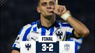 Rayados 3 - 2 Pachuca | Liga MX Jornada 6