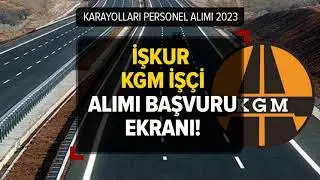 İŞKUR ÜZERİNDEN KARAYOLLARI GENEL MÜDÜRLÜĞÜ 3.000 İŞÇİ ALIMI BAŞVURUSU NASIL YAPILIR? (02.05.2023)