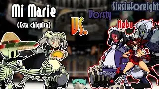Así fue como gané mi PRIMER TORNEO con Marie - FT. Sixsixforeight, Vorsty, Nebu y Wersh [Skullgirls]