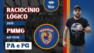 Questões de PA e PG - Raciocínio Lógico para PMMG 2025 -  #08 - Prof. Dêner Rocha
