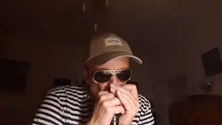 G harmonica and looper practice