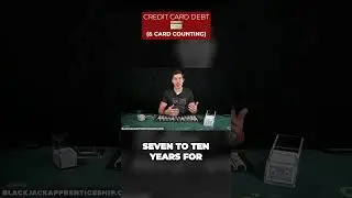 Card counting in blackjack to get out of debt?