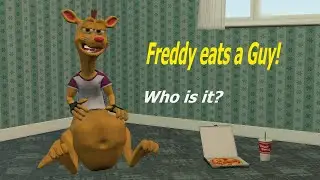 Freddy eats a Guy!
