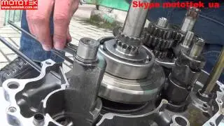 Двигатель 250 куб.см  балансвал  |  Видео Обзор  |  Обзор от Mototek