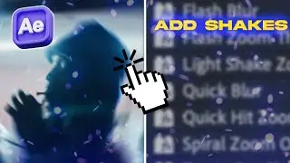 Adding Flashes and Camera Shakes After Effects (FREE PRESETS)