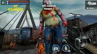 DEAD TARGET: Zombie || Rank #33 Mission 140 With Big Gaint Zombies New「Android Gameplay」