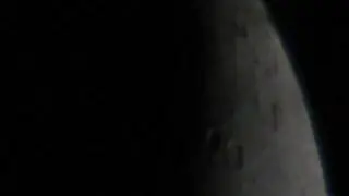 An Amazing View Of The Moon Through My Telescope (Celestron Powerseeker 60AZ)