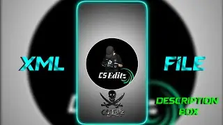 New Trending profile Xml ✨|| Xml link ⚠️ Describetion box 🔰|| Editz by 