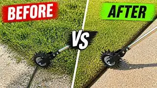 Review of BARAYSTUS Wheel Rotary Edger - A very good lawn edger