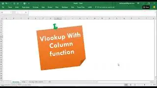 Vlookup with column Function