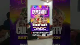 KAPAS NIGHT CARNIVAL. #hiburan #carnival #bojonegorohits #masukberanda