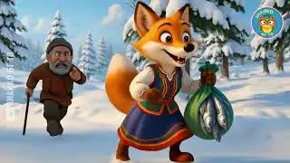 🦊🐺 Болен здрав носи | Българска приказка за деца 🌙❄️ | Лисицата и Вълкът | Лека нощ 🌟📖