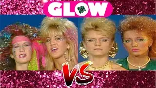GLOW Wrestling MTV and Hollywood vs Roxy Astor and Tiffany Mellon