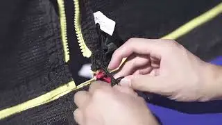 How to Assemble The Zippered Net & Mat for Zupapa Safump Trampoline?