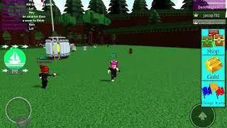 Trolling people on Build A Boat For Treasure