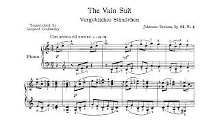 Brahms/Godowsky - Vergebliches Ständchen