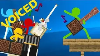 Animation VS Minecraft EP:16 Note Block Battle