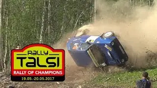 Rally Talsi 2017.(actions/crashes)