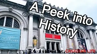 Exploring The Metropolitan Museum of Art in New York City on a rainy day!