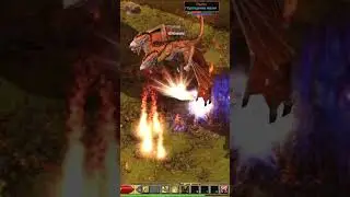 Двухголовый дракон - Ладон ➤ Монстр Атлантиды в Titan Quest Atlantis (Титан Квест Атлантида) 