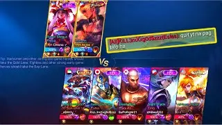 ASTRE & CHRONO VS 5 TRASHTALKERS!! 🗑 | QUIT YT? | MLBB