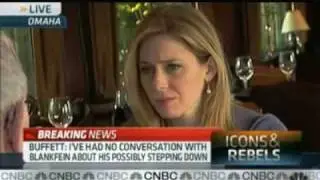 Warren Buffett: One-On-One With CNBC- May 3, 2010 Part 1