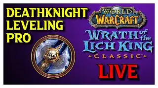 WotLK Pro DK Leveling Livestream | Wrath Expansion