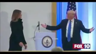 Melania Trump IGNORES Donald Trump And WALKS OFF When He Tells Her Where To Sit