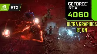 Diablo 4 : RTX 4060 8GB (ULTRA Graphics Settings RT ON )