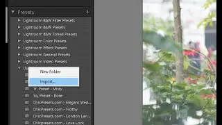 How to import LightRoom Templates 4, 5, 6 & CC 2017 Presets for Windows
