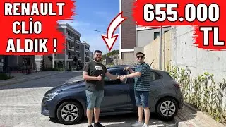 655.000 TL RENAULT CLİO ALDIK !