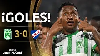 GOLES | ATLÉTICO NACIONAL vs. NACIONAL | FASE DE GRUPOS | CONMEBOL LIBERTADORES 2025