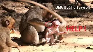 OMG ! Poor Baby Jayson crying none stop while Jill hurt him, Why don't let baby go? Jill not help