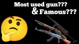 FreeFire most used and famous gun??