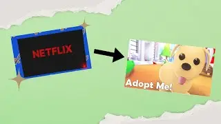 How to make a NETFLIX tv in Adopt Me!