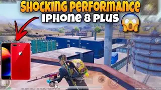 Shocking Performance IPhone 8 Plus in Pubg Mobile🔥| IPhone 8 Plus Pubg Test | Daku Gaming