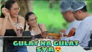 GRABE GULAT NA GULAT SI ATE 😍😂