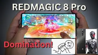 The Craziest Gaming Phone WITH A FAN! See How REDMAGIC 8 Pro Dominates Genshin Impact