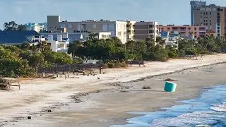 Indian Rocks Beach: AFTER HURRICANE HELENE: FLY OVER COASTLINE (Dunes Gone/Beach Damages)