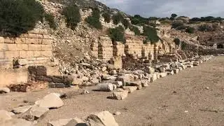 Karavan ile ege turumuza knidos antik kent ile devam ediyoruz