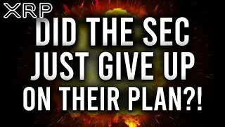 RIPPLE XRP: THE SEC JUST GAVE UP ON THEIR PLAN VS RIPPLE! AUGUST 31 WILL HOLD THE KEY TO PLAN B?!