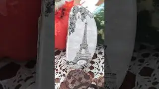 #short #tutorial #diy #diyprojects #dekupage #biljinaradionica #uradisam #mixmedia
