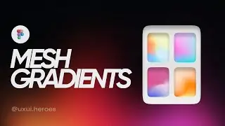 Create mesh gradients in figma 