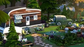 Granite Falls Campground 🏕️ The Sims 4 Speed Build | No CC | 