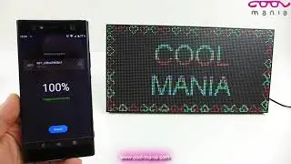 Advertising LED billboard with WiFi - panel (www.cool-mania.com)