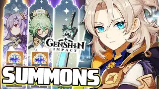 NO WAY?! CRAZY GOD TIER LUCK!! NEW Albedo Summons - Genshin Impact